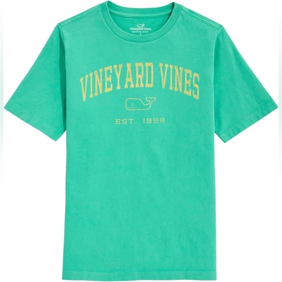 Vineyard Vines Other - Vineyard Vines Boys Heritage Wash Short Sleeve Tee Shirt Green Size Medium